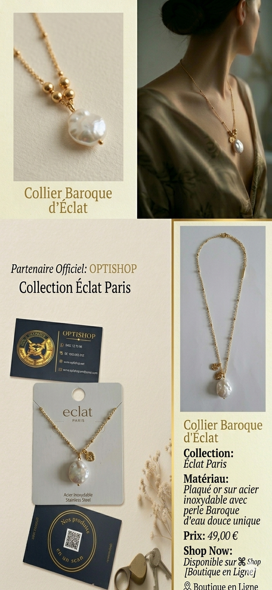 Collier "Trésors d'Été" – Multi-Pampilles & Perle
