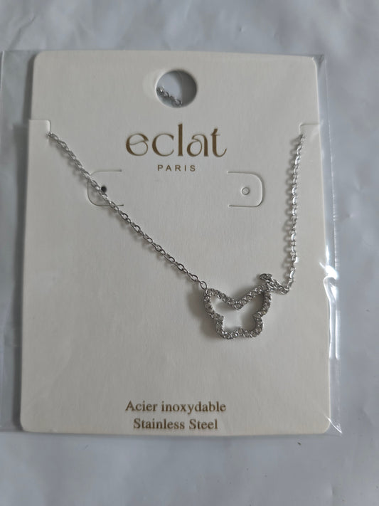 Collier "Anneau Organique" Argenté – Éclat Paris
Prix : 21,00 €