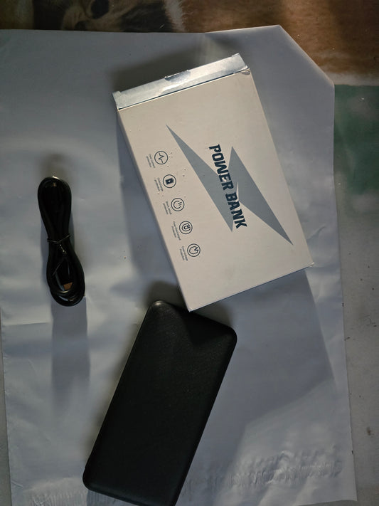 Batterie Externe Ultra-Mince 10 000 mAh – Pack Énergie Complet