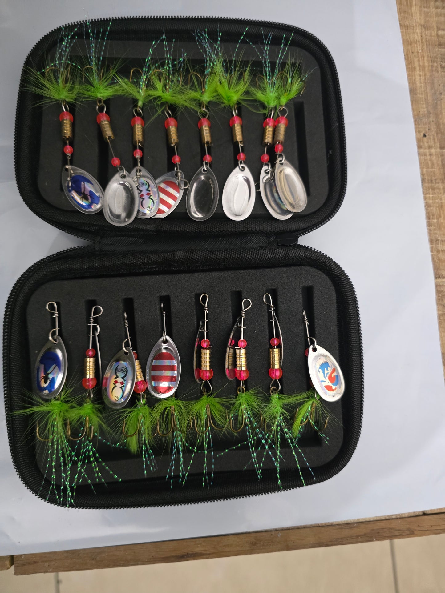 Pack Complet 16 Cuillères Carnassiers + Étui Rigide